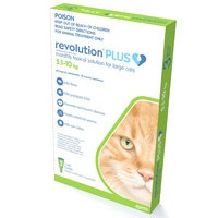Revolution PLUS for Large Cats 5-10kg - 3 Pack - Green