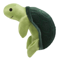 Spunky Pup Sea Plush Dog Toy - Turtle - Medium