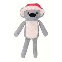FuzzYard Christmas Koala Dog Toy (12x9x32cm)