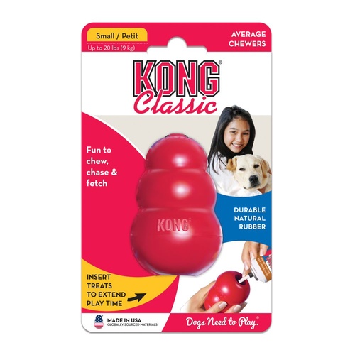Kong Classic Red Dog Toy - Small