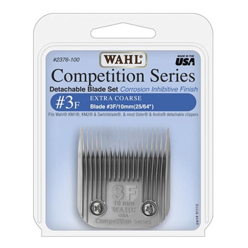 WAHL Competition Series Detachable Blade Set (#3F Extra Coarse 10mm)