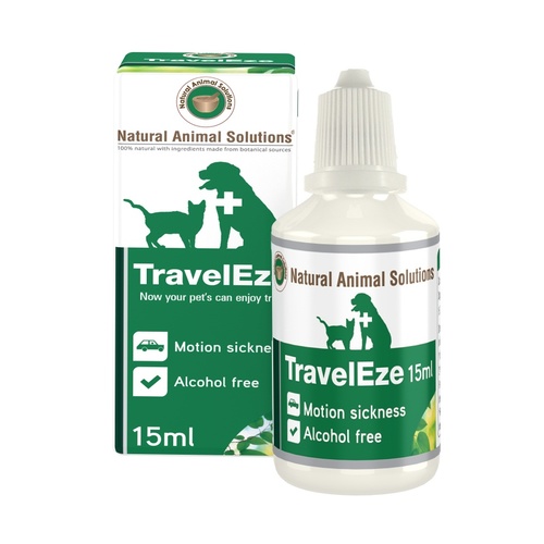 TravelEze for dogs & cats - 15ml - Natural Animal Solutions