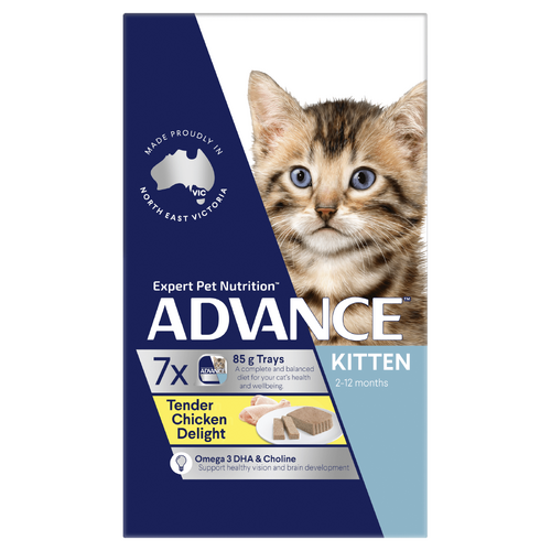 Advance Kitten Tender Chicken Delight - Wet - (7 x 85g)