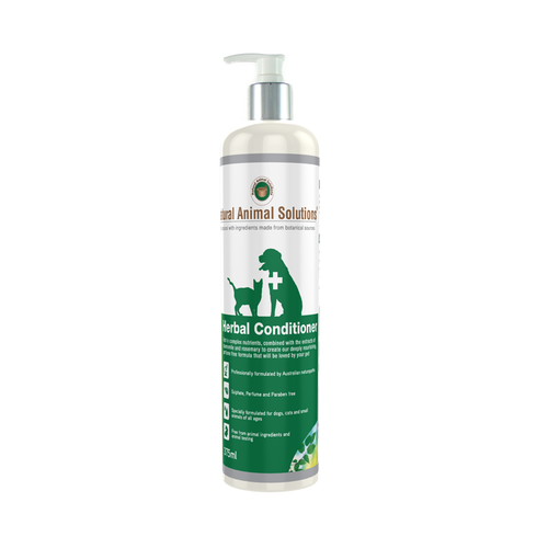 Herbal Pet Conditioner - 375ml - Natural Animal Solutions