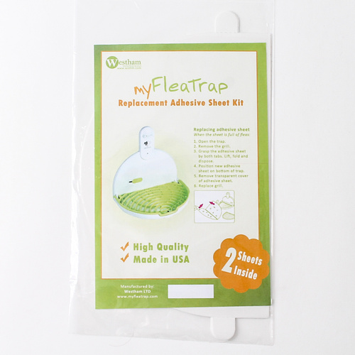 My Flea Trap Replacement Adhesive Sheets - 2 Pack