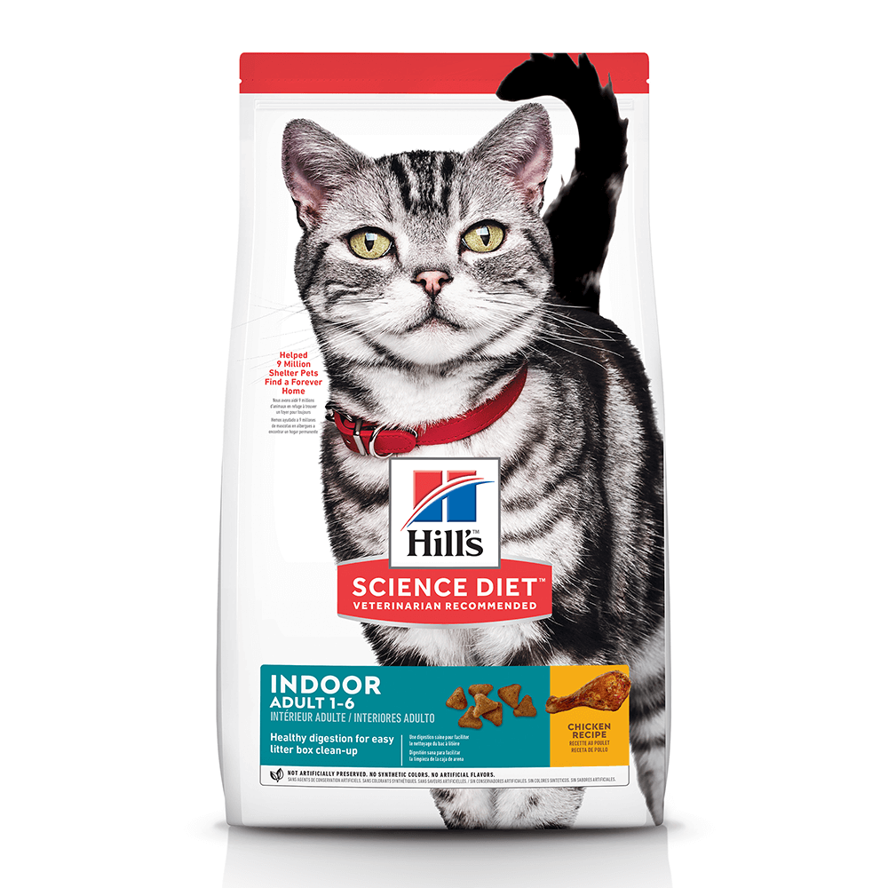Hill's Science Diet Feline Indoor Adult Cat Dry Food Kibble 4kg