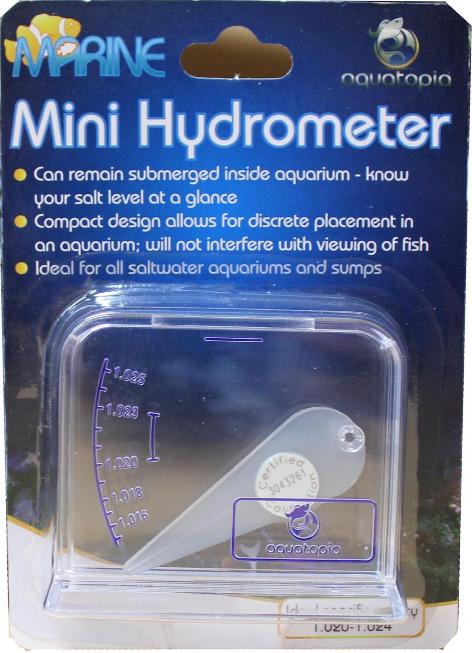 aquarium mini hydrometer for