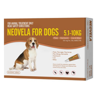 Neovela for Dogs 5.1-10 kgs - 4 Pack - Brown