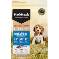 Black Hawk Grain Free Puppy - Ocean Fish - 2.5kg