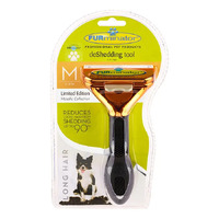 FURminator deShedding Tool - Medium Dog - Long Hair (Metallic Collection)