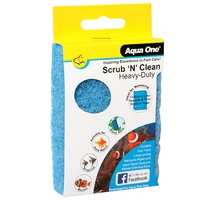 Aqua One Scrub 'N' Clean Heavy Duty Algae Pad - Coarse