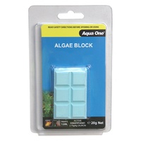 Aqua One Block Algae Eliminator 4 Pack (20g X 4)