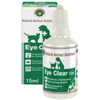 Eye Clear for dogs, cats, horses & livestock - 15ml - Natural Animal Solutions