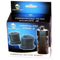 Aquatopia Corner Flow 450 Replacement Sponges - 2 Pack