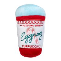 FuzzYard Christmas Eggnog Puppuccino Dog Toy