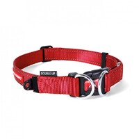 Ezydog Double Up Dog Collar - Red