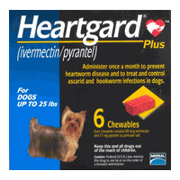 Heartgard Plus for Dogs up to 11 kgs - 12 Pack - Blue