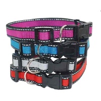 Sportz Dog Collar - X-Small - 10mm x 20-30cm (Colours: Red, Pink, Grey, Blue)