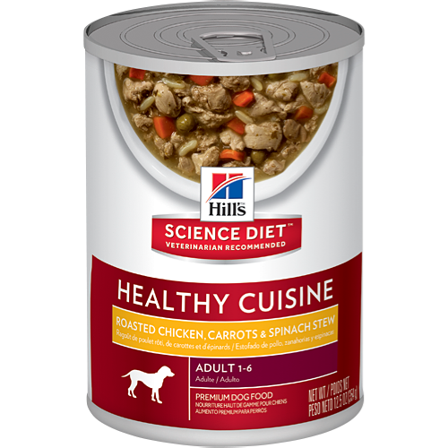 Hill's Science Diet Canine Adult Healthy Cuisine Chicken & Carrot Stew - 354g