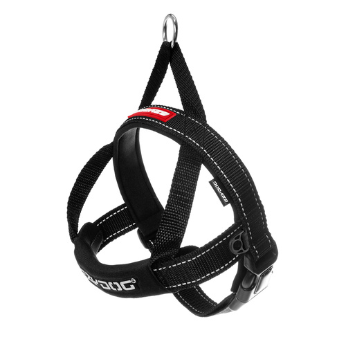 Ezydog Quick Fit Dog Harness - X-Small (38-46cm) - Black
