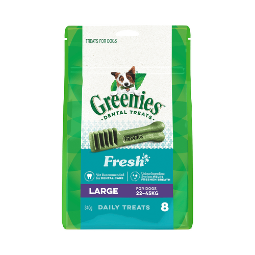 Greenies Freshmint Dog Treats - Large - 340g (8 Pack)