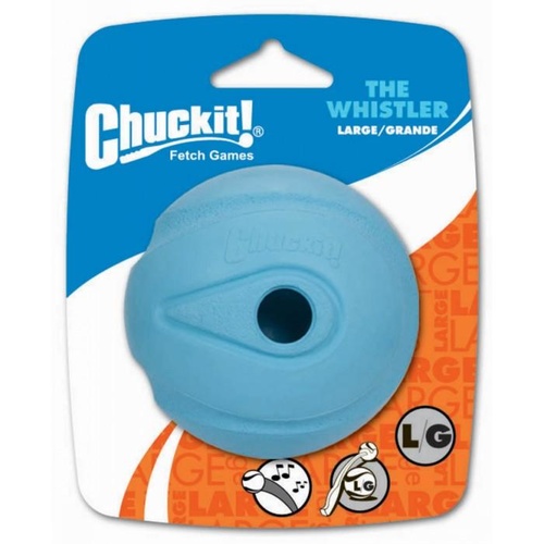 ChuckIt Whistler Dog Ball - Large (7.5cm) - 1 Pack