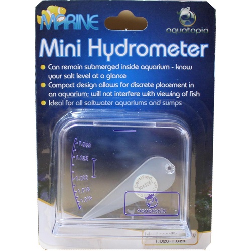 aquarium mini hydrometer for