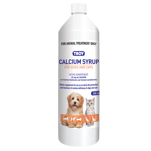 Troy Calcium Syrup for Dogs & Cats - 250ml