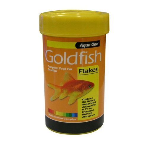 Aqua One Goldfish Flake Food - 100g