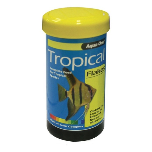 Aqua One Tropical Flake Food - 10g