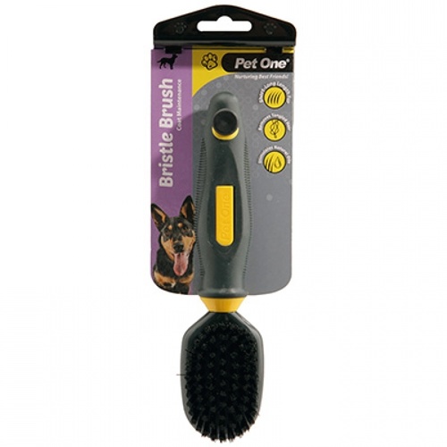 Pet One Dog Bristle Brush - Small