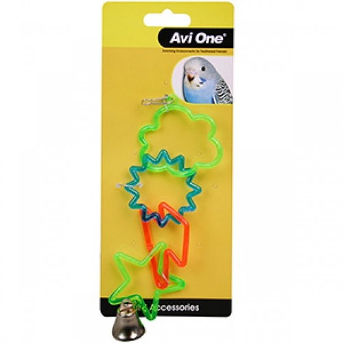Avi One Bird Toy Sky Rings with Bell