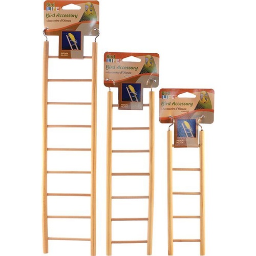 Natural Wood Bird Ladder - 7 Step