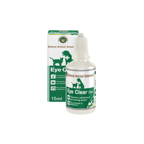 Eye Clear for dogs, cats, horses & livestock - 15ml - Natural Animal Solutions