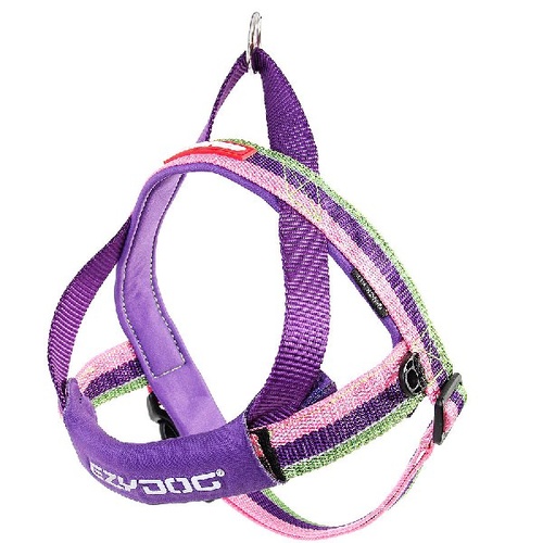 Ezydog Quick Fit Harness - Large (67-84cm) - Bubblegum (Purple/Pink)