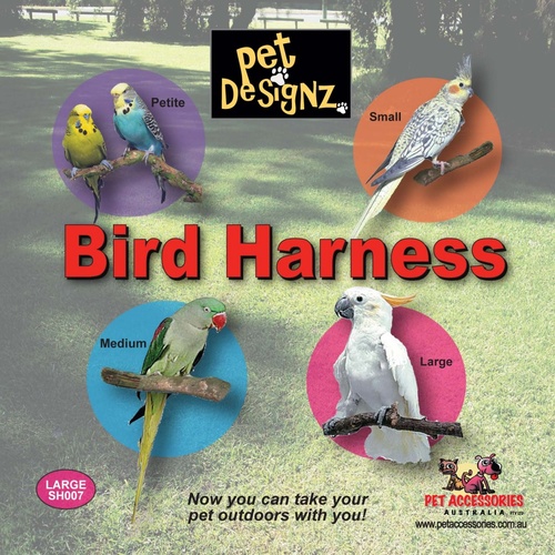 Bird Harness - Medium (Alexandrine Size)